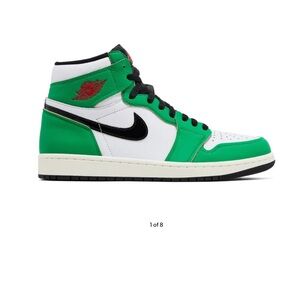 Nike Air Jordan 1 Retro High OG - "Lucky Green" size 7.5